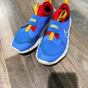 Nike Kids Blue and Red Sneakers
